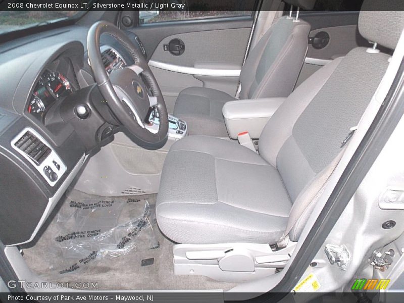 Silverstone Metallic / Light Gray 2008 Chevrolet Equinox LT