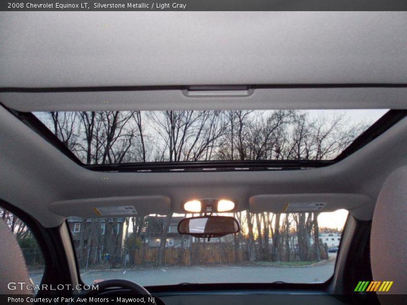Silverstone Metallic / Light Gray 2008 Chevrolet Equinox LT