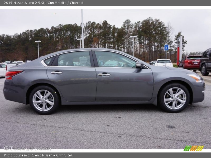 Gun Metallic / Charcoal 2015 Nissan Altima 2.5 SL