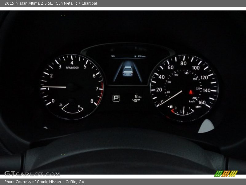Gun Metallic / Charcoal 2015 Nissan Altima 2.5 SL
