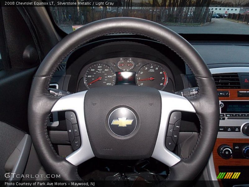 Silverstone Metallic / Light Gray 2008 Chevrolet Equinox LT