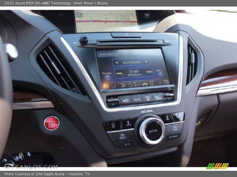 Silver Moon / Ebony 2015 Acura MDX SH-AWD Technology