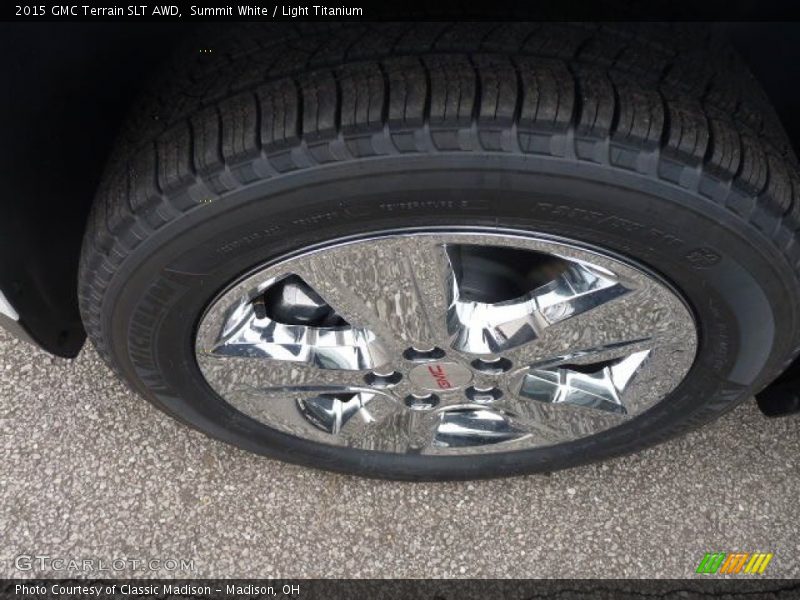 Summit White / Light Titanium 2015 GMC Terrain SLT AWD