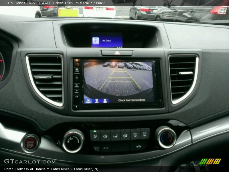 Urban Titanium Metallic / Black 2015 Honda CR-V EX AWD