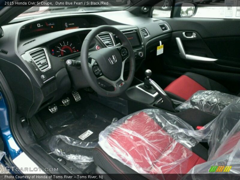 Si Black/Red Interior - 2015 Civic Si Coupe 