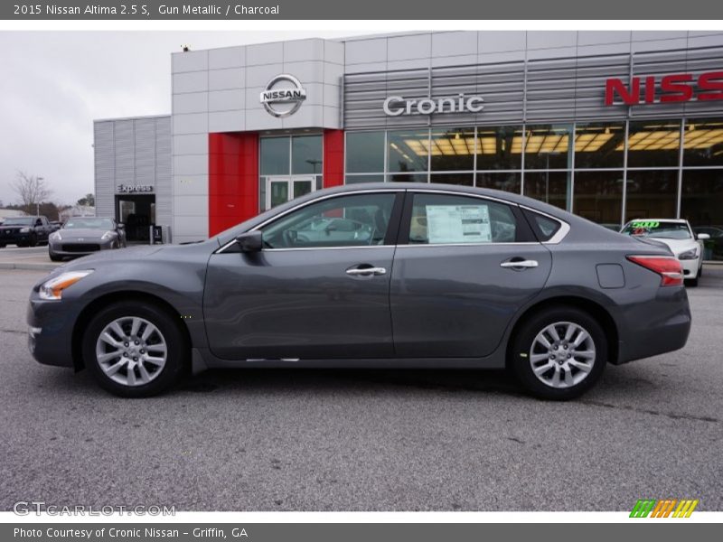 Gun Metallic / Charcoal 2015 Nissan Altima 2.5 S
