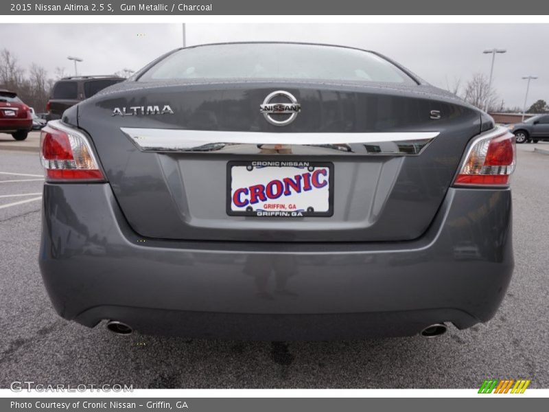 Gun Metallic / Charcoal 2015 Nissan Altima 2.5 S