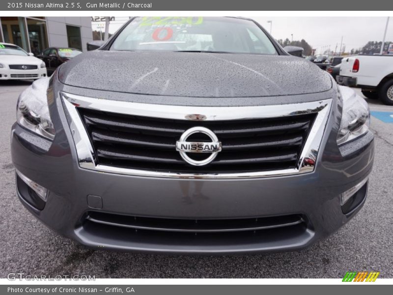 Gun Metallic / Charcoal 2015 Nissan Altima 2.5 S