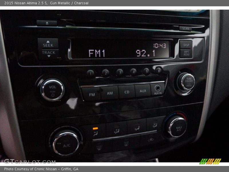 Gun Metallic / Charcoal 2015 Nissan Altima 2.5 S