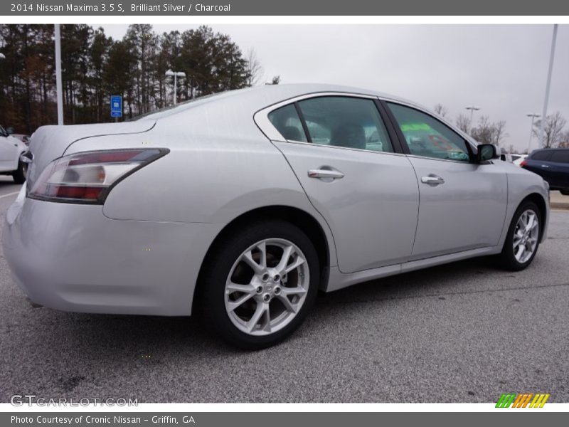 Brilliant Silver / Charcoal 2014 Nissan Maxima 3.5 S