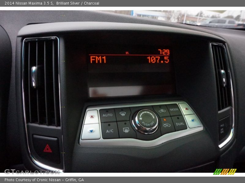 Brilliant Silver / Charcoal 2014 Nissan Maxima 3.5 S