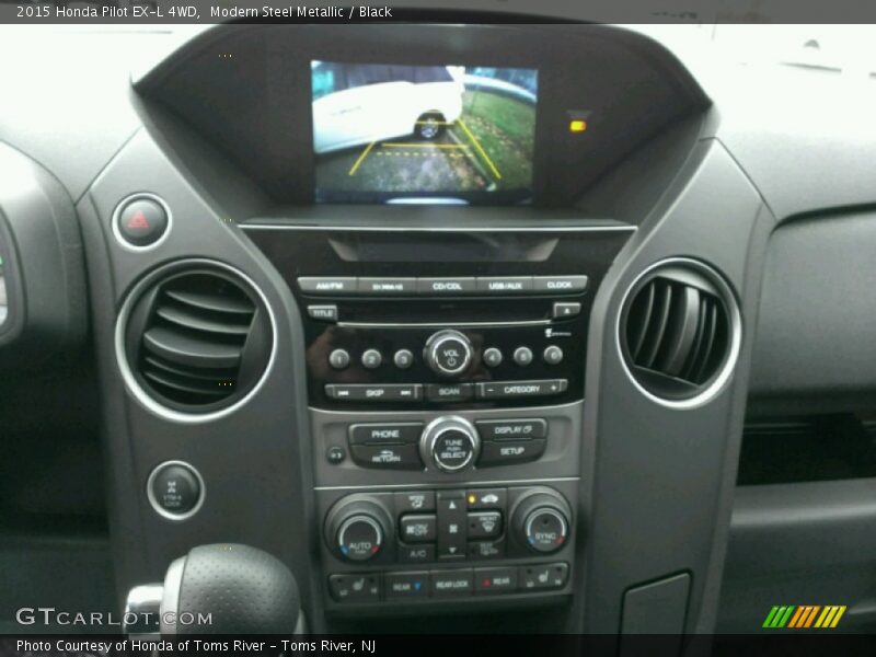 Modern Steel Metallic / Black 2015 Honda Pilot EX-L 4WD