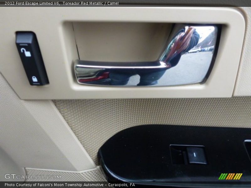 Toreador Red Metallic / Camel 2012 Ford Escape Limited V6