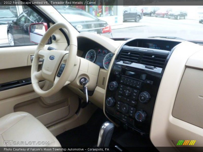 Toreador Red Metallic / Camel 2012 Ford Escape Limited V6