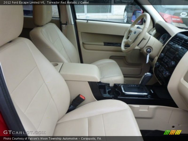 Toreador Red Metallic / Camel 2012 Ford Escape Limited V6