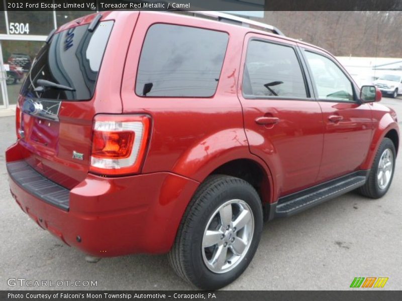 Toreador Red Metallic / Camel 2012 Ford Escape Limited V6