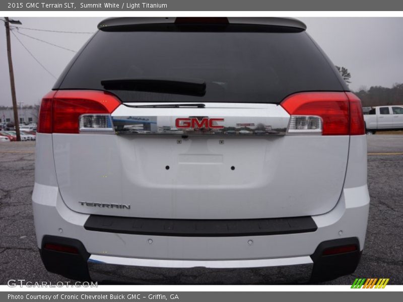 Summit White / Light Titanium 2015 GMC Terrain SLT