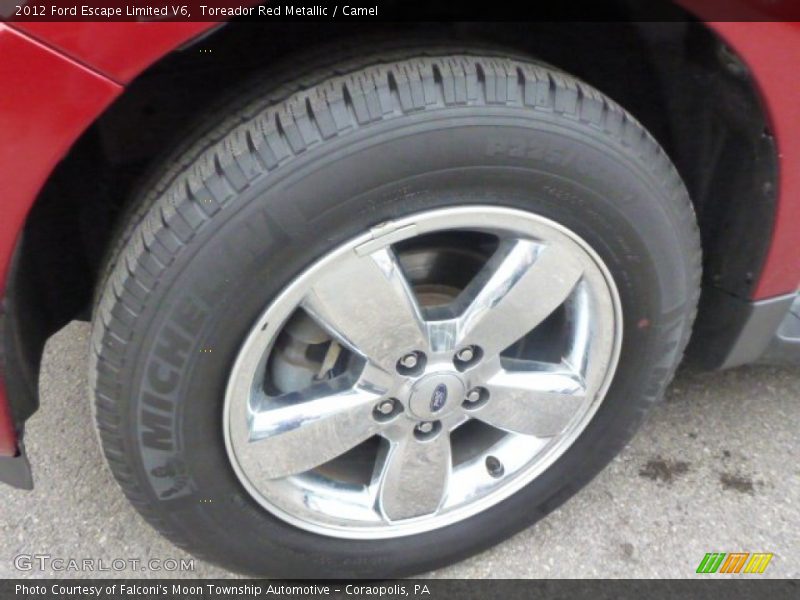 Toreador Red Metallic / Camel 2012 Ford Escape Limited V6
