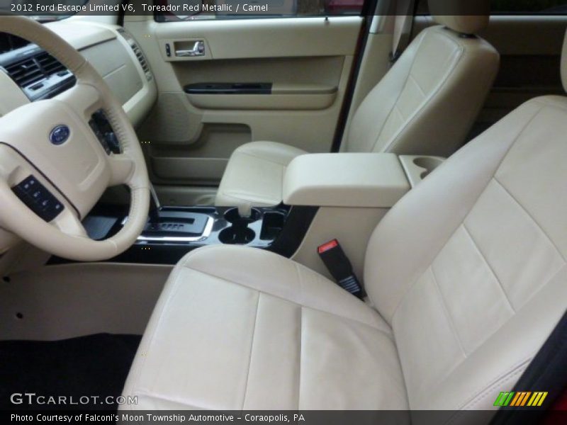 Toreador Red Metallic / Camel 2012 Ford Escape Limited V6