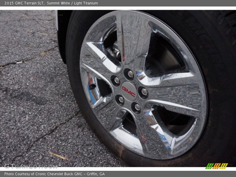 Summit White / Light Titanium 2015 GMC Terrain SLT