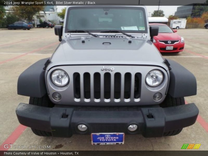 Billet Silver Metallic / Black 2014 Jeep Wrangler Sport S 4x4