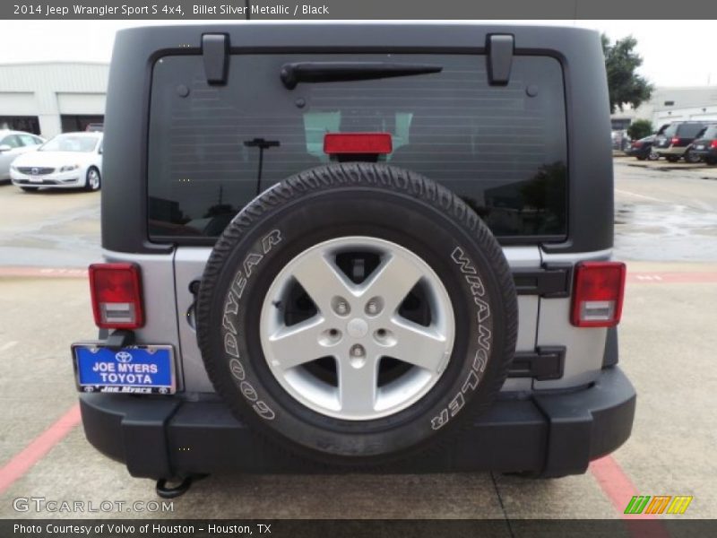 Billet Silver Metallic / Black 2014 Jeep Wrangler Sport S 4x4