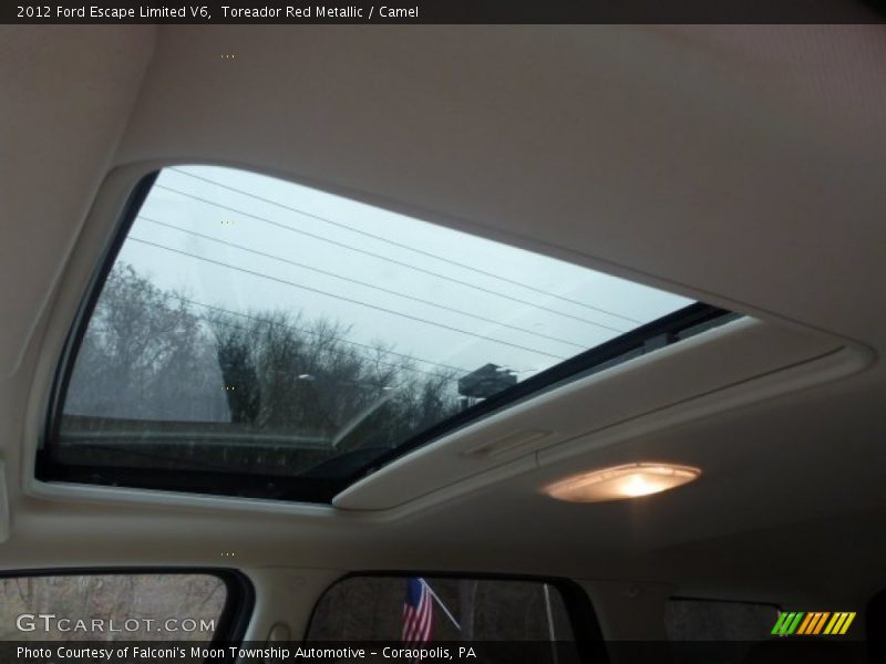 Toreador Red Metallic / Camel 2012 Ford Escape Limited V6