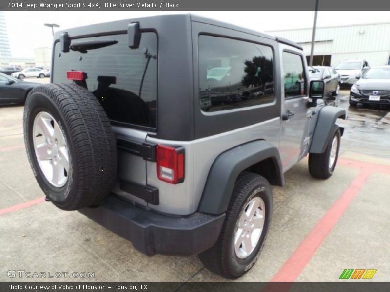 Billet Silver Metallic / Black 2014 Jeep Wrangler Sport S 4x4