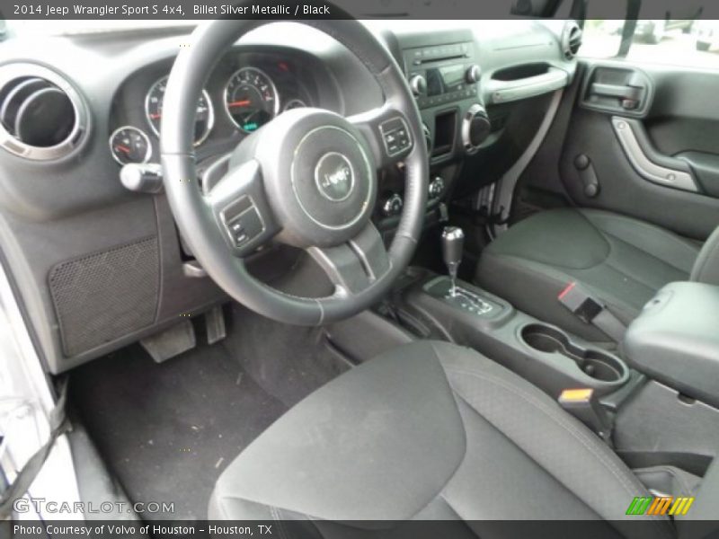 Billet Silver Metallic / Black 2014 Jeep Wrangler Sport S 4x4