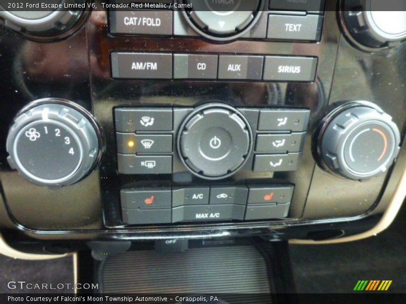 Toreador Red Metallic / Camel 2012 Ford Escape Limited V6
