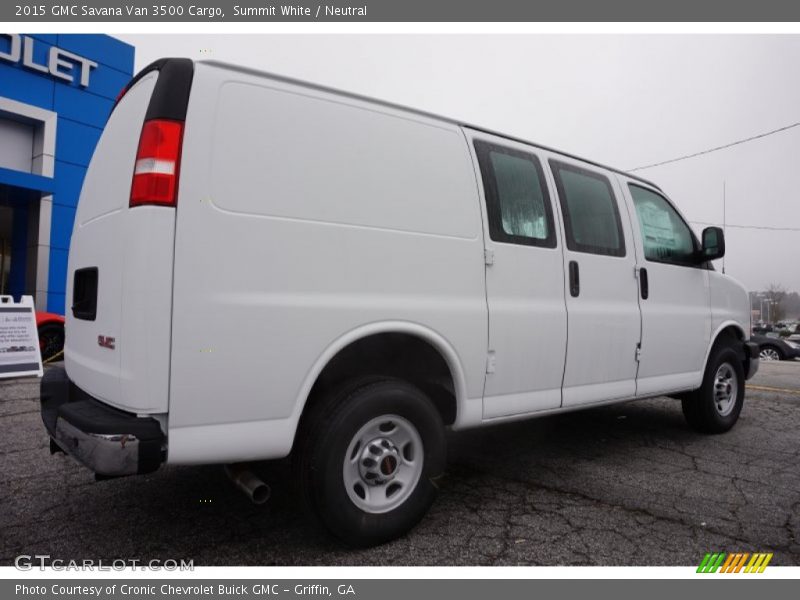 Summit White / Neutral 2015 GMC Savana Van 3500 Cargo