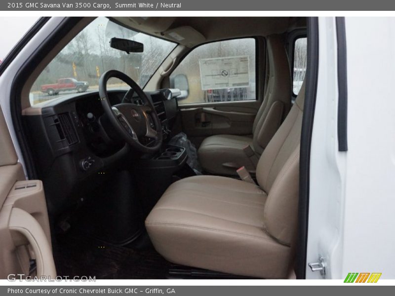 Summit White / Neutral 2015 GMC Savana Van 3500 Cargo