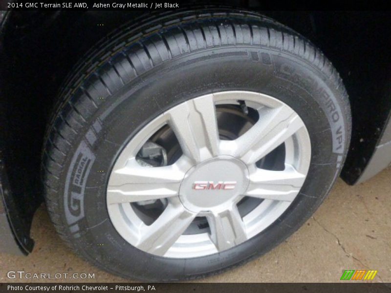 Ashen Gray Metallic / Jet Black 2014 GMC Terrain SLE AWD