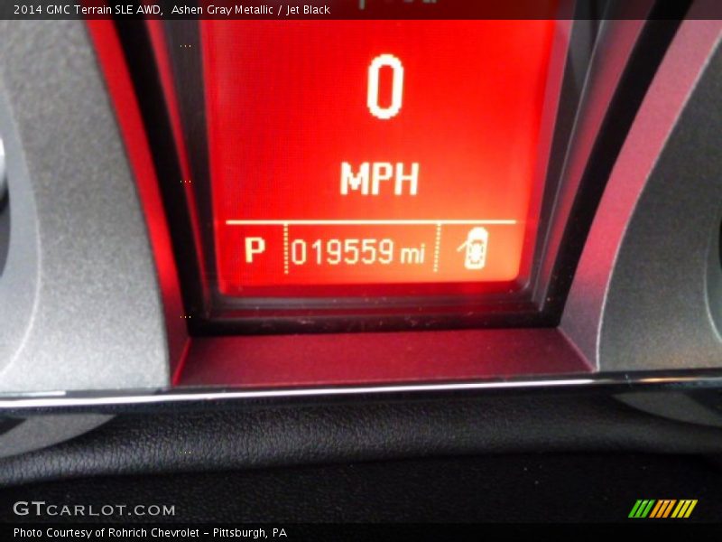 Ashen Gray Metallic / Jet Black 2014 GMC Terrain SLE AWD