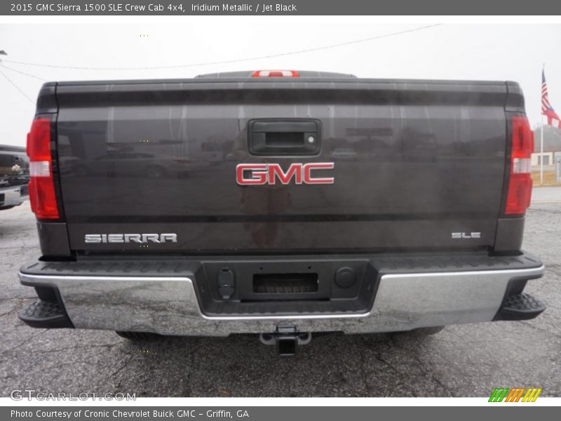 Iridium Metallic / Jet Black 2015 GMC Sierra 1500 SLE Crew Cab 4x4