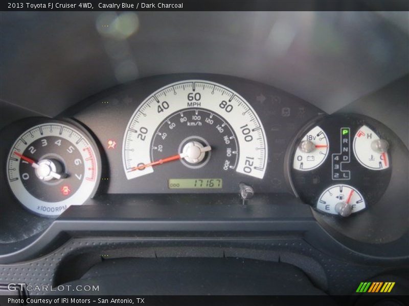 Cavalry Blue / Dark Charcoal 2013 Toyota FJ Cruiser 4WD