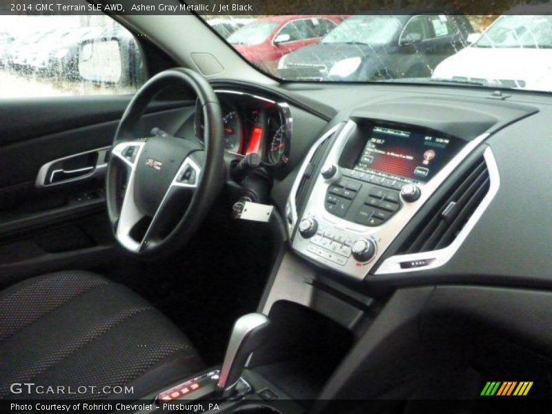 Ashen Gray Metallic / Jet Black 2014 GMC Terrain SLE AWD
