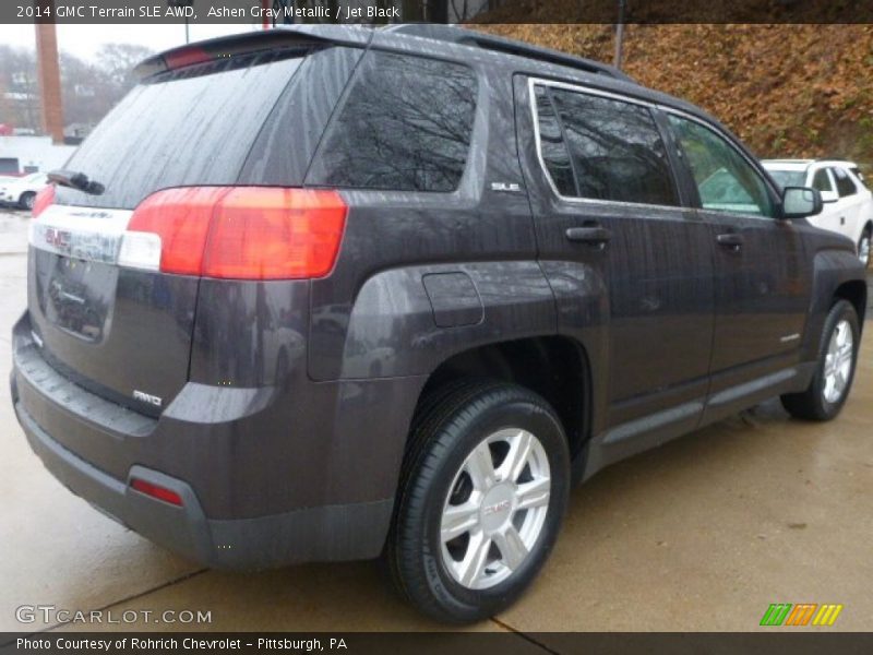 Ashen Gray Metallic / Jet Black 2014 GMC Terrain SLE AWD