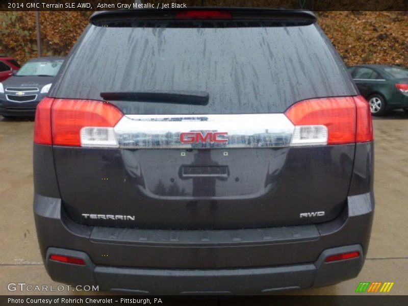 Ashen Gray Metallic / Jet Black 2014 GMC Terrain SLE AWD