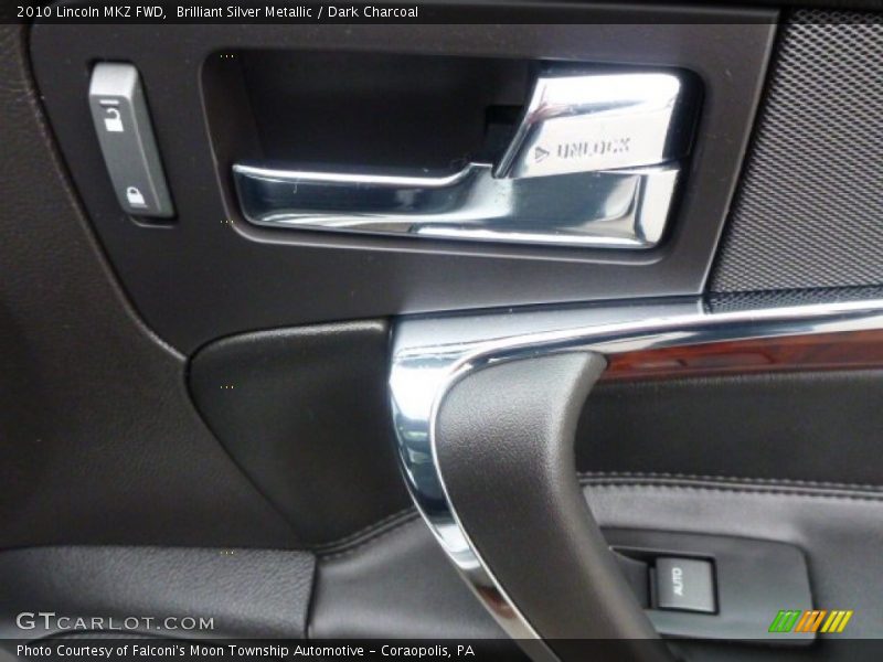 Brilliant Silver Metallic / Dark Charcoal 2010 Lincoln MKZ FWD
