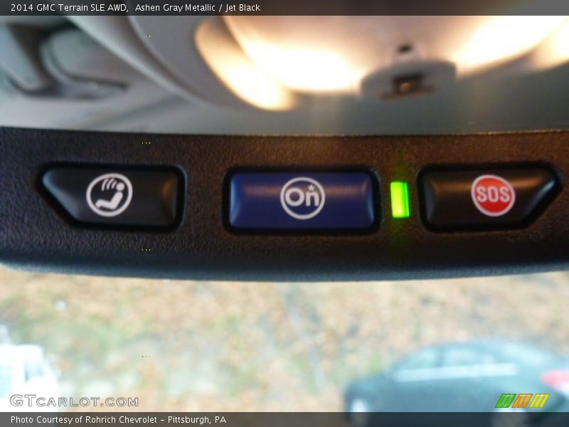 Ashen Gray Metallic / Jet Black 2014 GMC Terrain SLE AWD