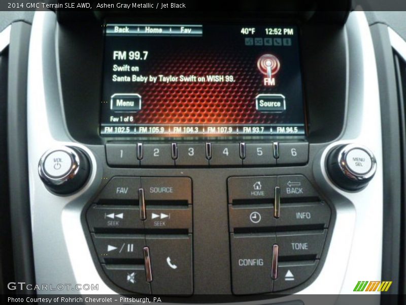 Ashen Gray Metallic / Jet Black 2014 GMC Terrain SLE AWD