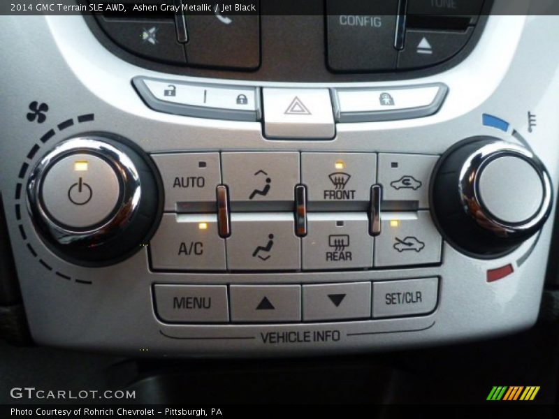 Ashen Gray Metallic / Jet Black 2014 GMC Terrain SLE AWD