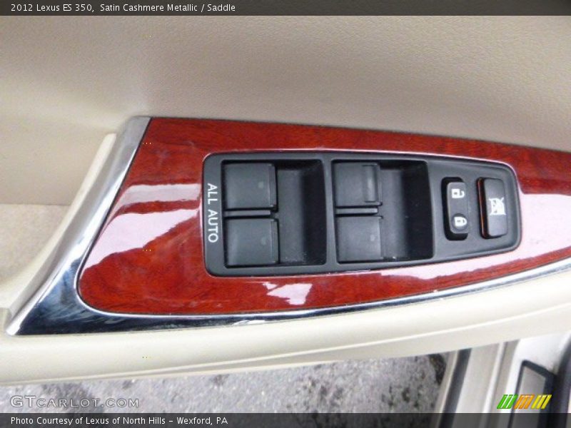 Satin Cashmere Metallic / Saddle 2012 Lexus ES 350