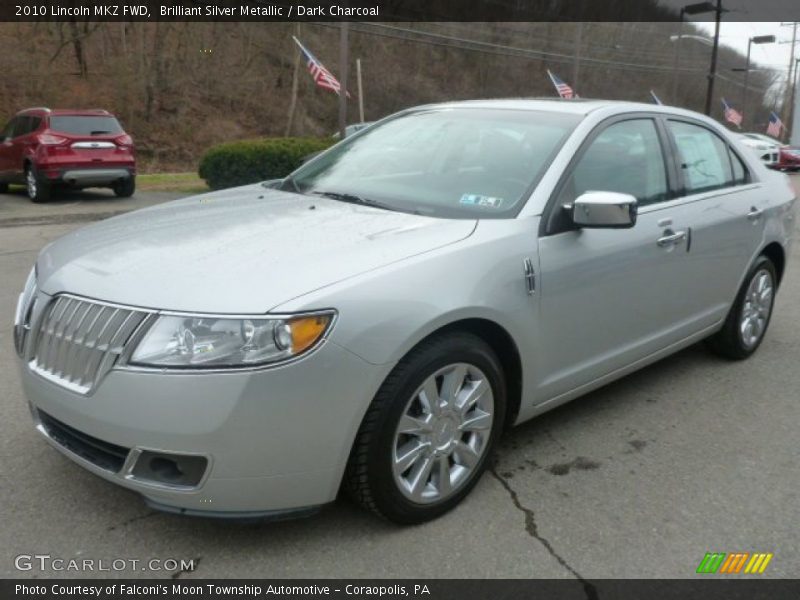 Brilliant Silver Metallic / Dark Charcoal 2010 Lincoln MKZ FWD