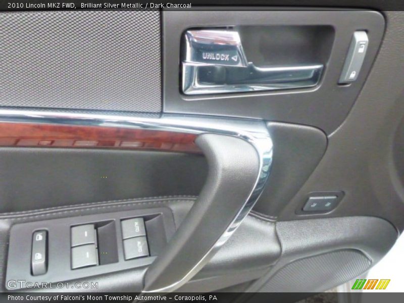 Brilliant Silver Metallic / Dark Charcoal 2010 Lincoln MKZ FWD
