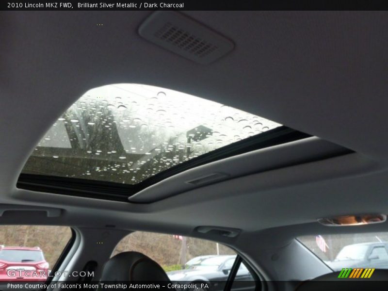 Brilliant Silver Metallic / Dark Charcoal 2010 Lincoln MKZ FWD