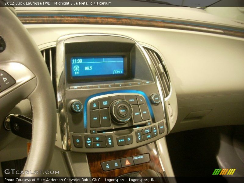 Midnight Blue Metallic / Titanium 2012 Buick LaCrosse FWD