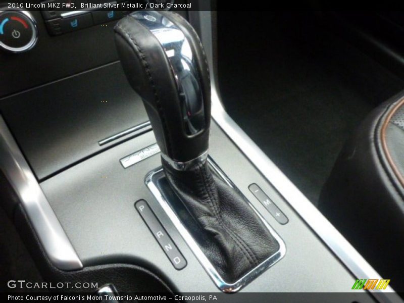 Brilliant Silver Metallic / Dark Charcoal 2010 Lincoln MKZ FWD
