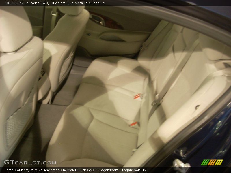 Midnight Blue Metallic / Titanium 2012 Buick LaCrosse FWD